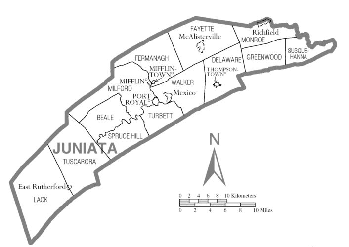 Juniata County real estate deed transfers for March 2026